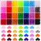 1820 Pieces Crystal Beads for Jewelry Making, Crystal Acrylic Beads Faceted Jewelry Beads Bicone Gem Beads for Jewelry Making (6 MM)